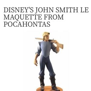 Walt Disney's Pocahontas John Smith Animation Maquette  hand painted LE500 4/500